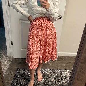 ❤️ ROOLEE Floral Midi Skirt